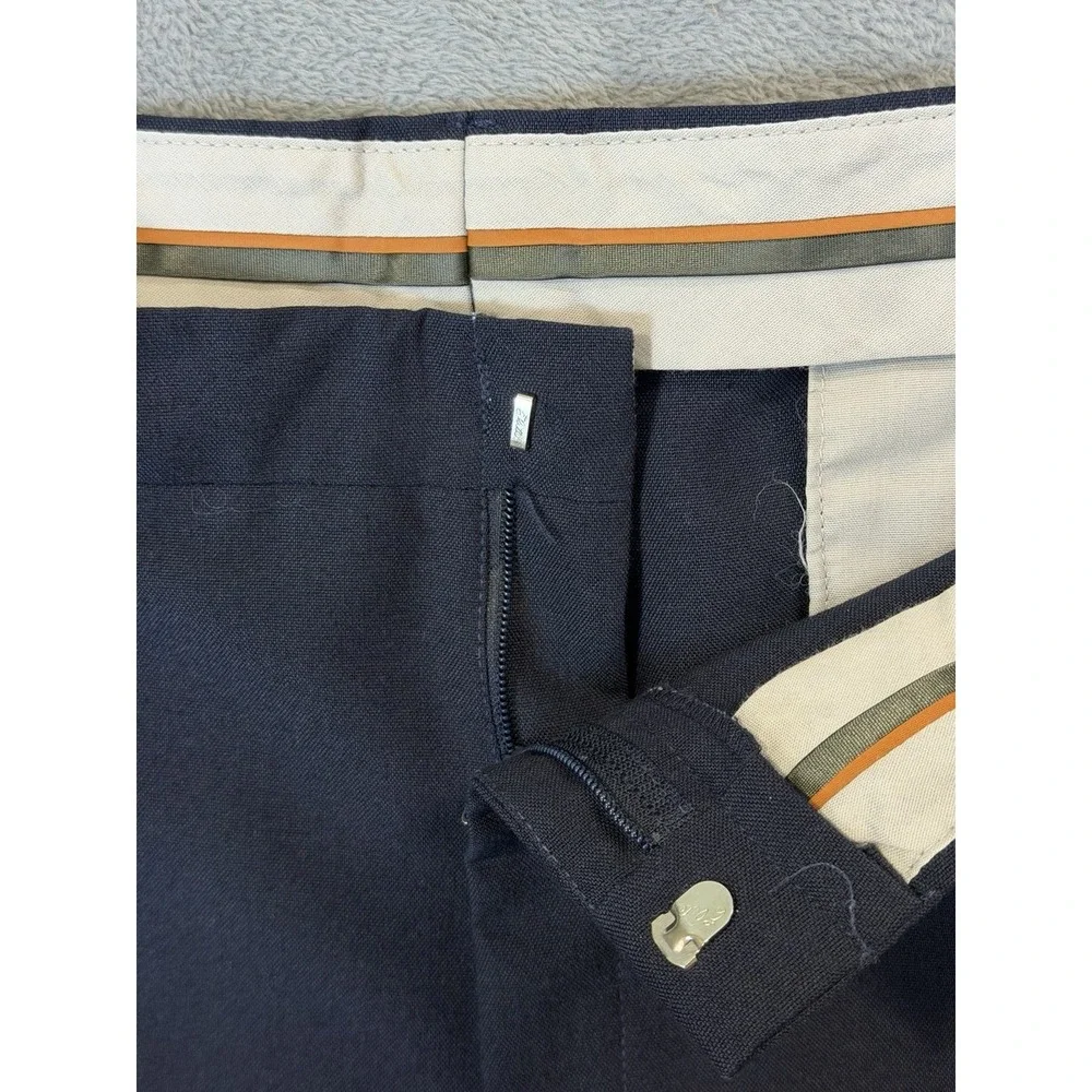Vintage Levis Dress Pants Mens 36x29 Blue Travelers Slacks Flat‎ Front Straight
